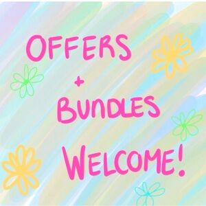 Colorful Offers and Bundles Welcome